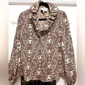 Elizabeth McKay lion blouse